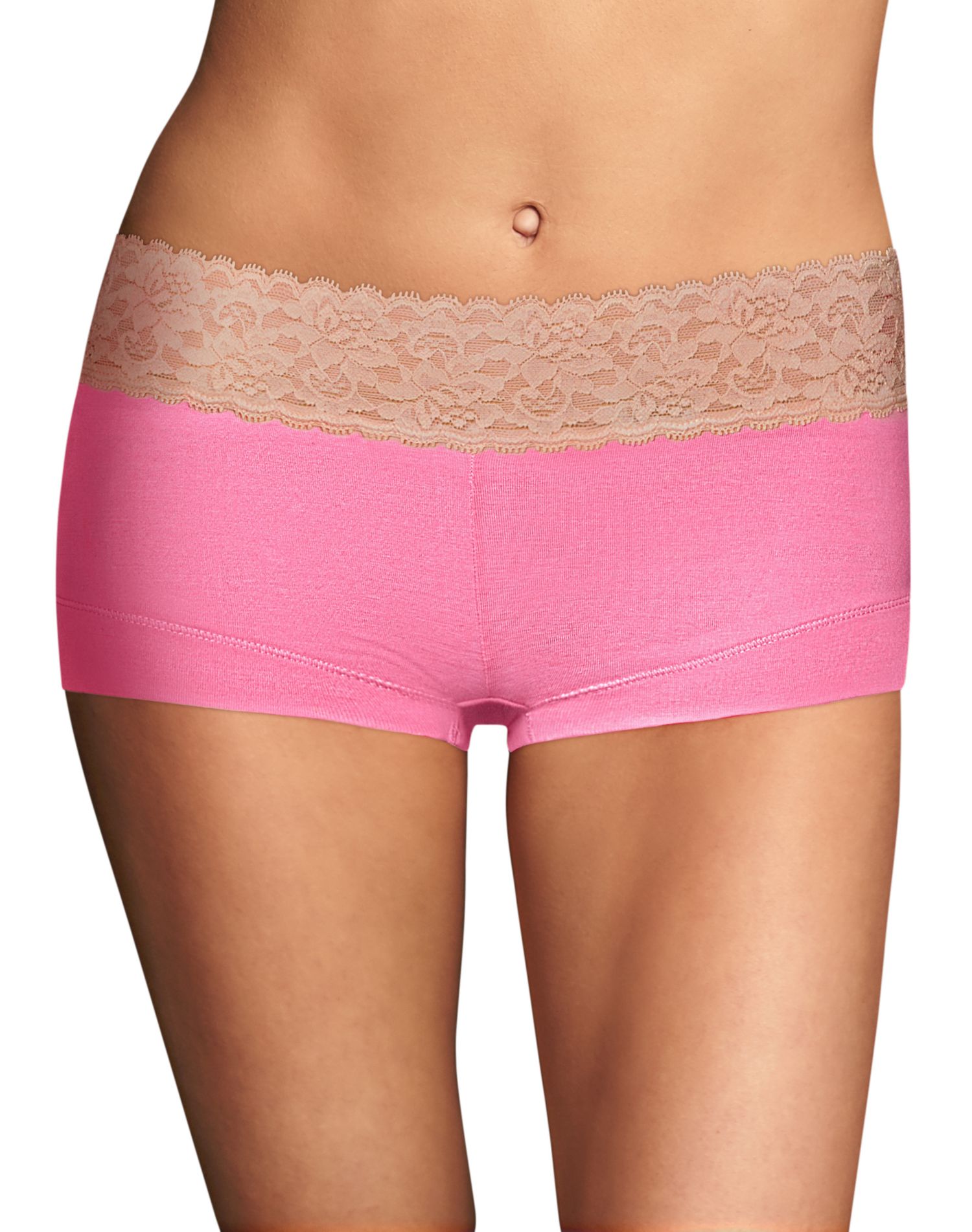 Maidenform Womens Cotton Dream Boyshort With Lace 40859-Maidenform163 - Picture 26 of 157