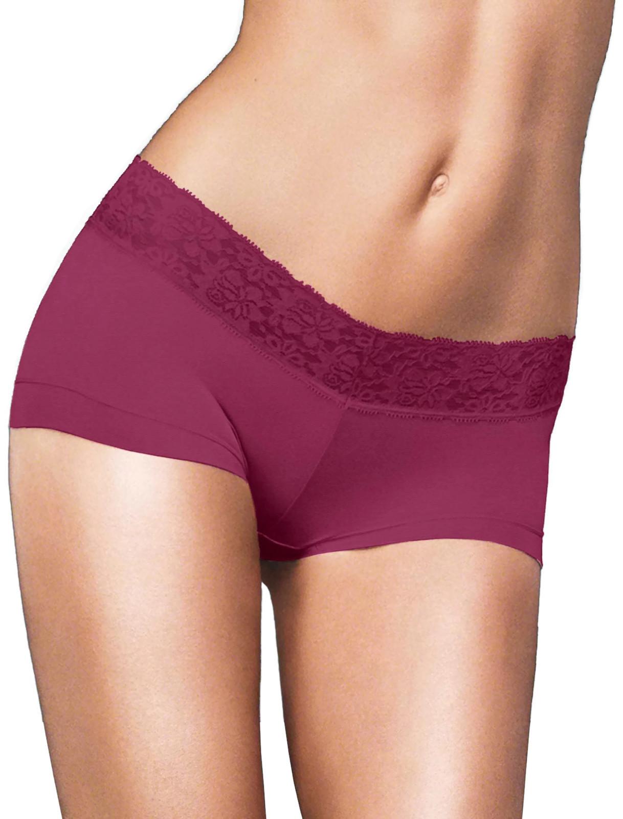 Maidenform Womens Cotton Dream Boyshort With Lace 40859-Maidenform163 - Picture 17 of 157