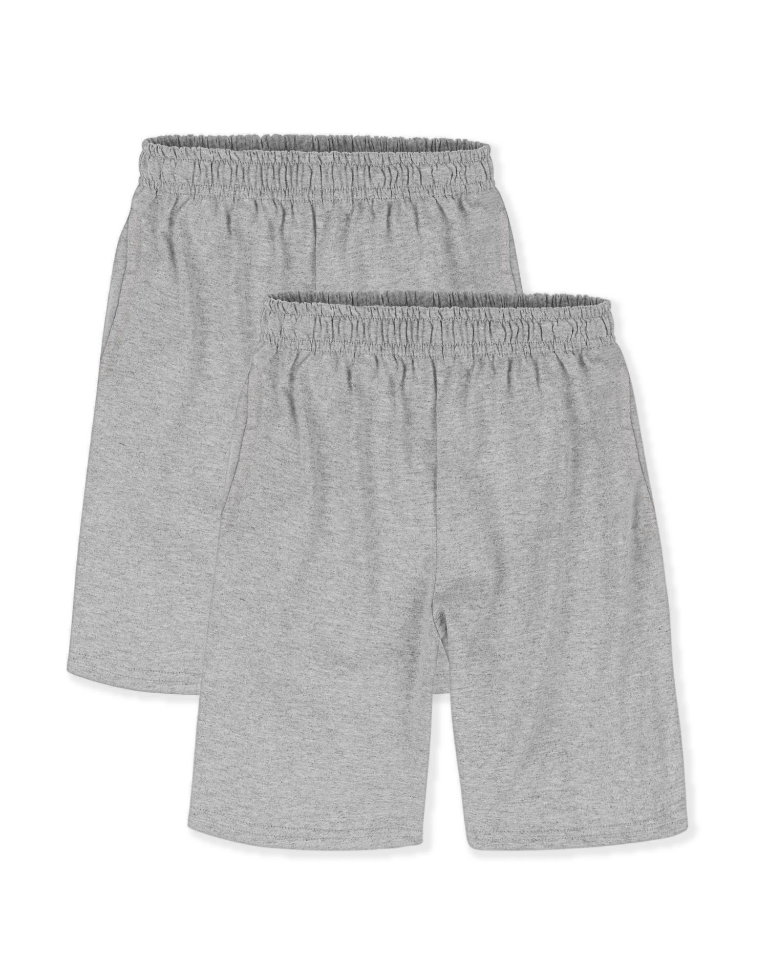 Hanes Boys ComfortSoft Jersey Pocket Short Value 2-Pack - Picture 8 of 11