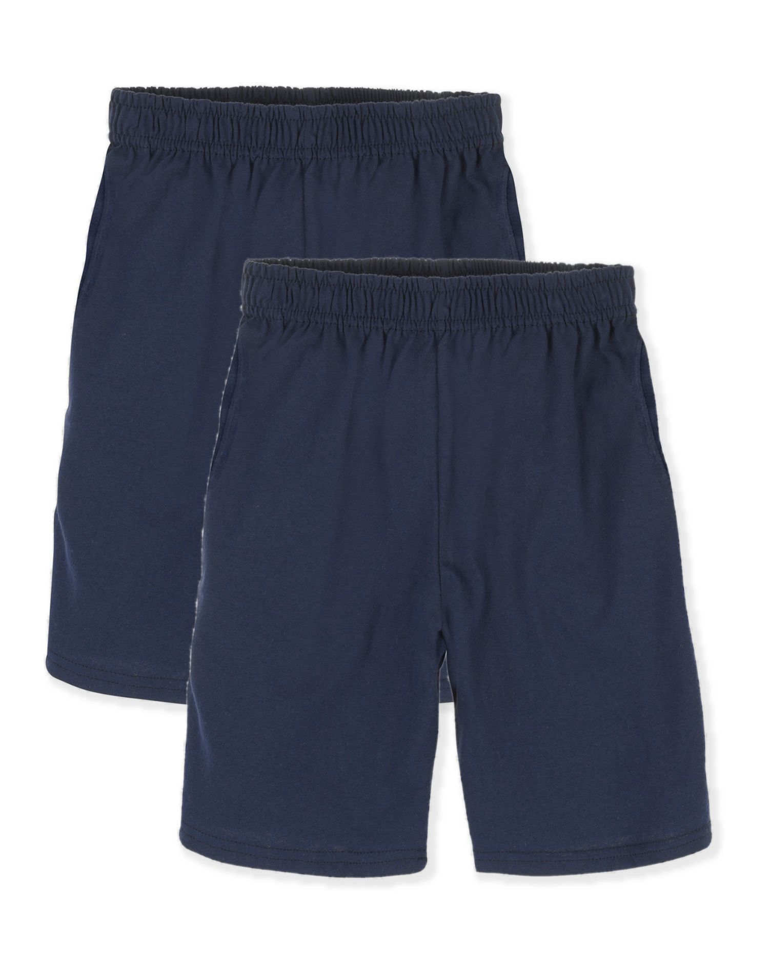 Hanes Boys ComfortSoft Jersey Pocket Short Value 2-Pack - Picture 10 of 11