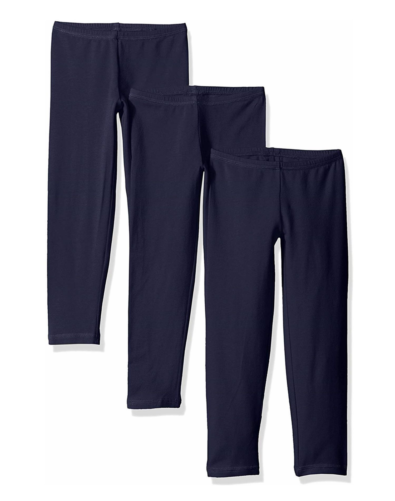 Hanes Girls Jersey Legging 3-Pack - Picture 4 of 9