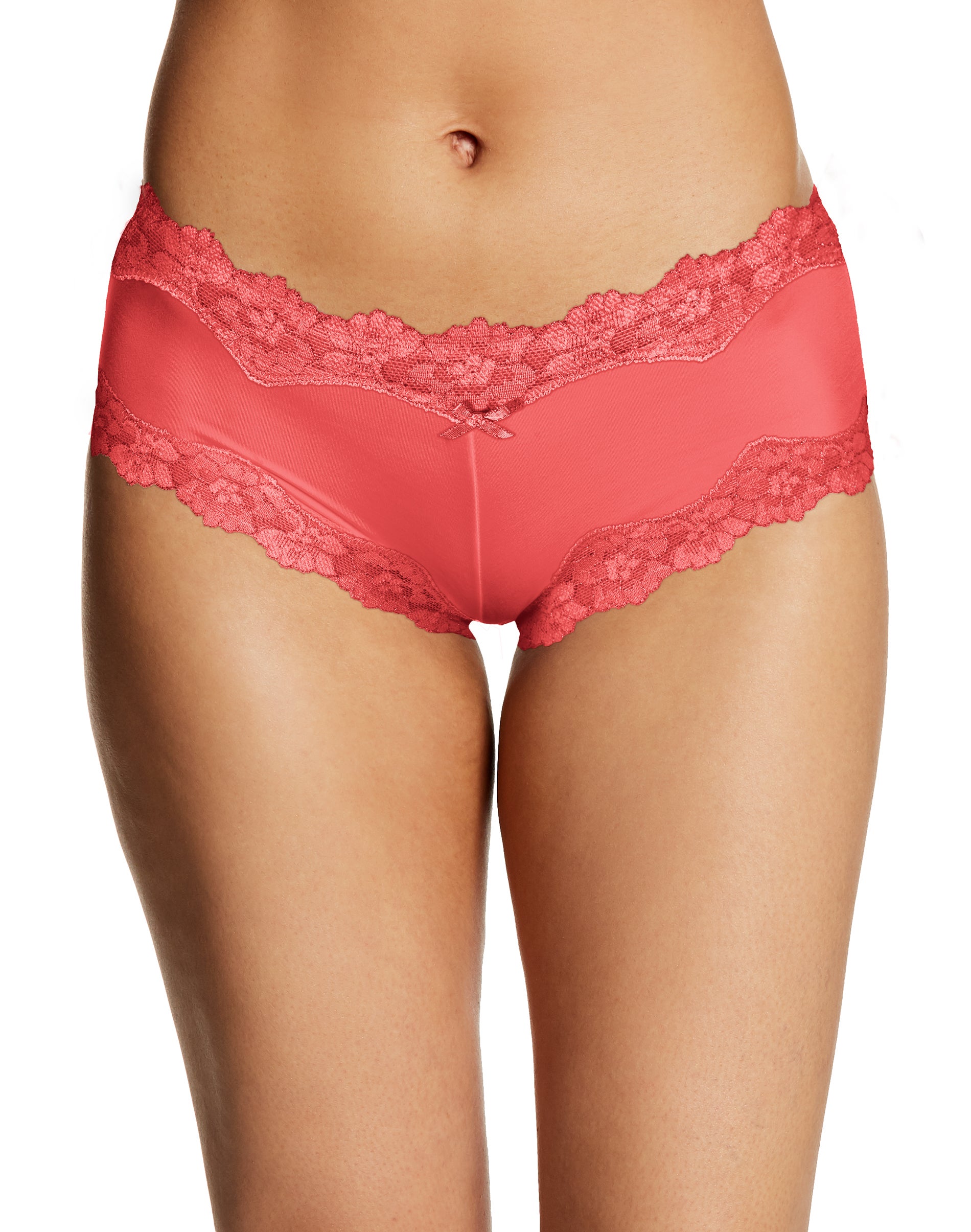 Maidenform Womens Cheeky Scalloped Lace Hipster - Picture 179 of 181