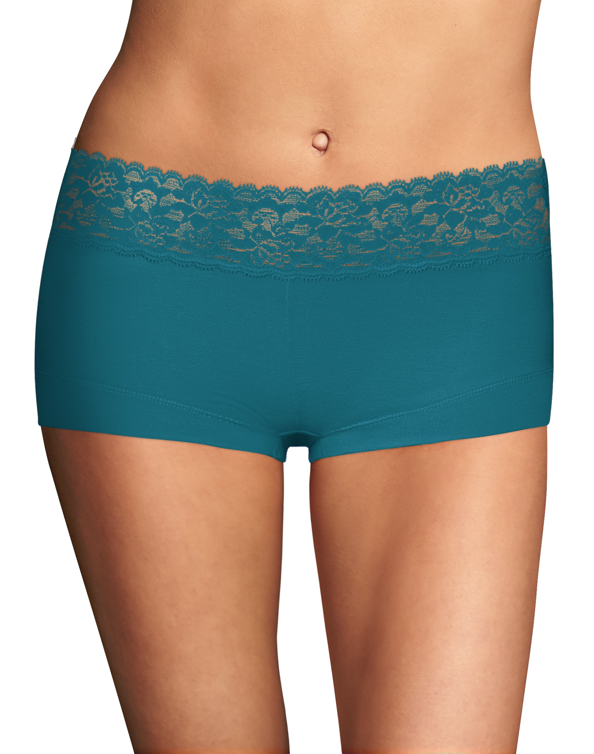 Maidenform Womens Cotton Dream Boyshort With Lace 40859-Maidenform163 - Picture 110 of 157