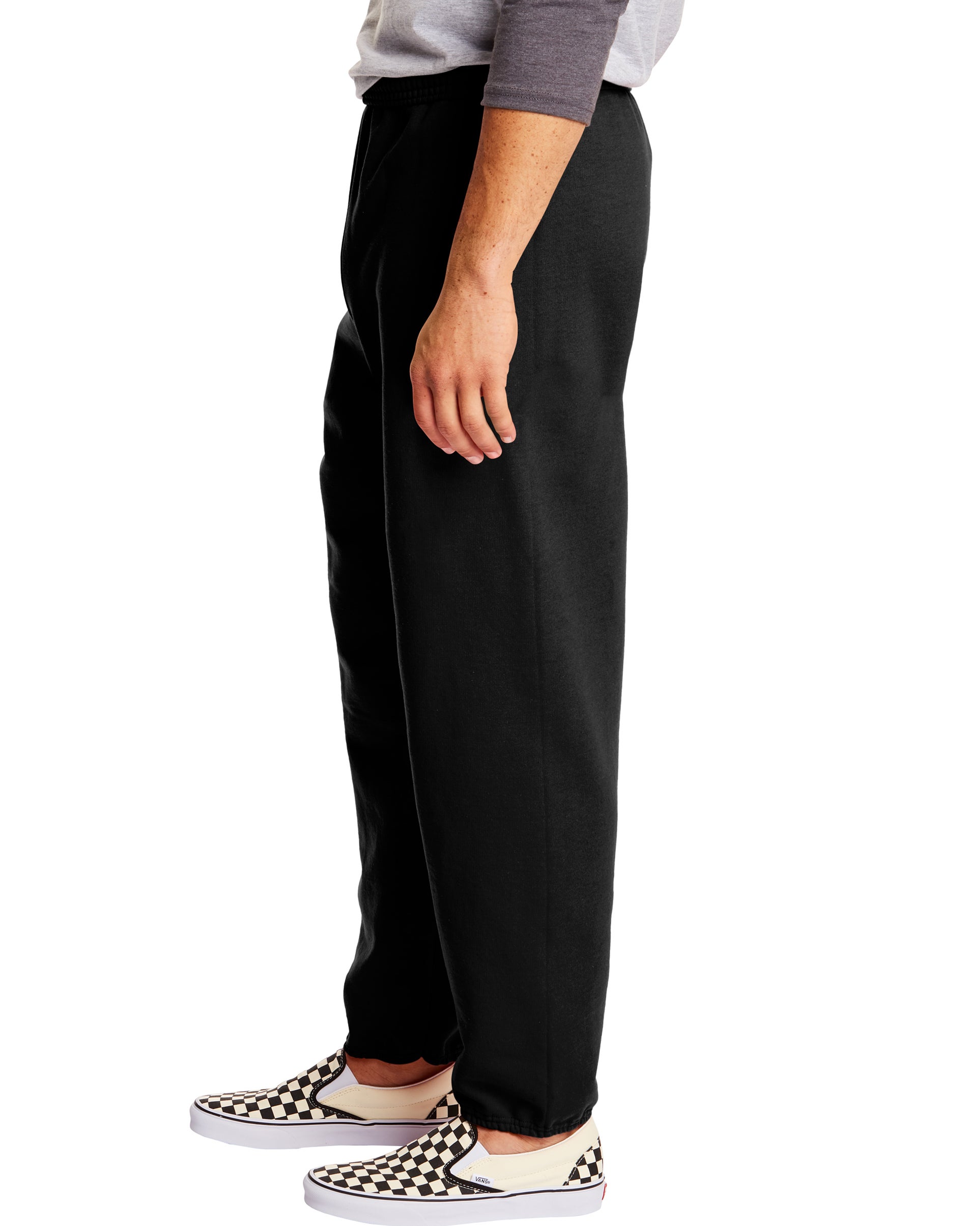 Hanes Mens EcoSmart Fleece 32" Sweatpants 2-Pack - Picture 3 of 34