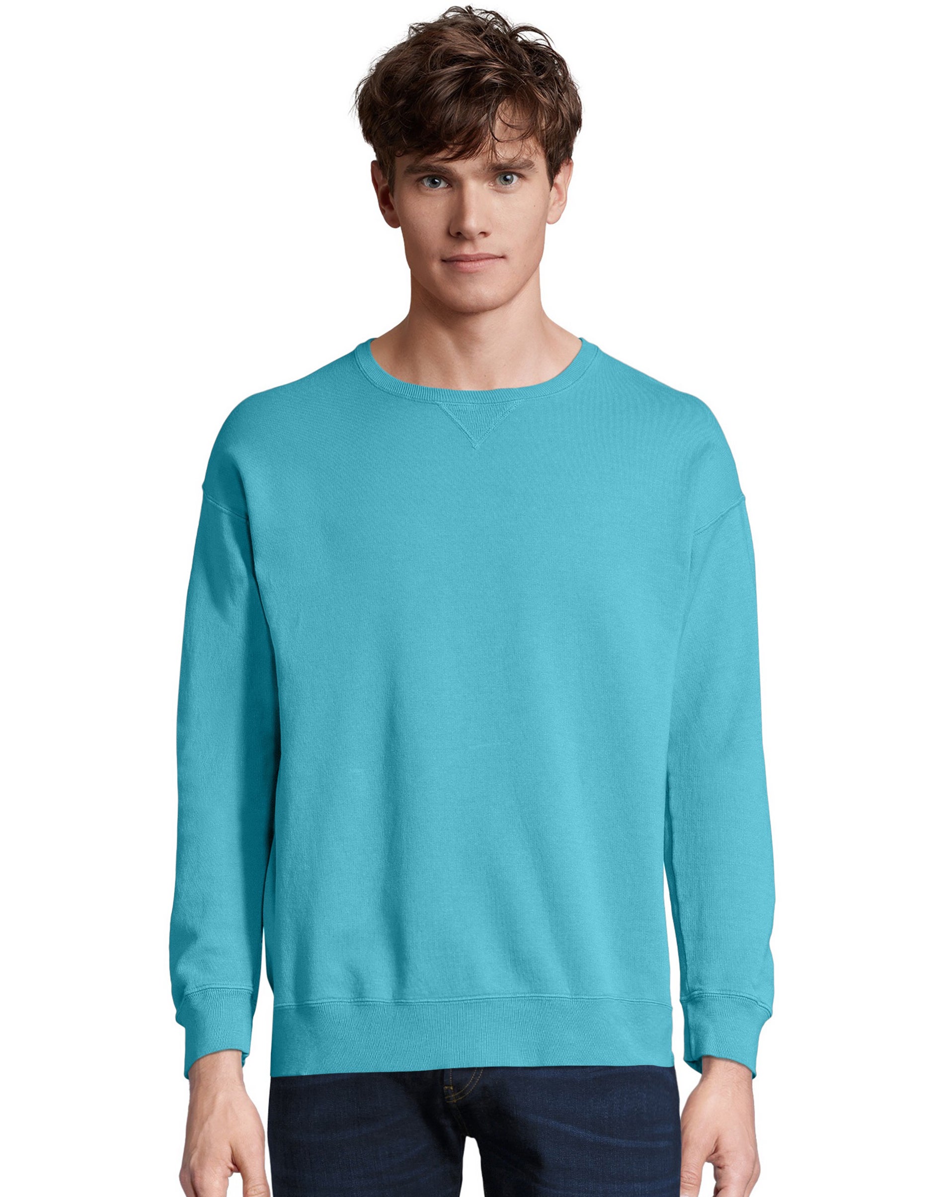 Hanes Herren Big ComfortWash Garment Dyed Fleece Sweatshirt - Bild 26 von 112
