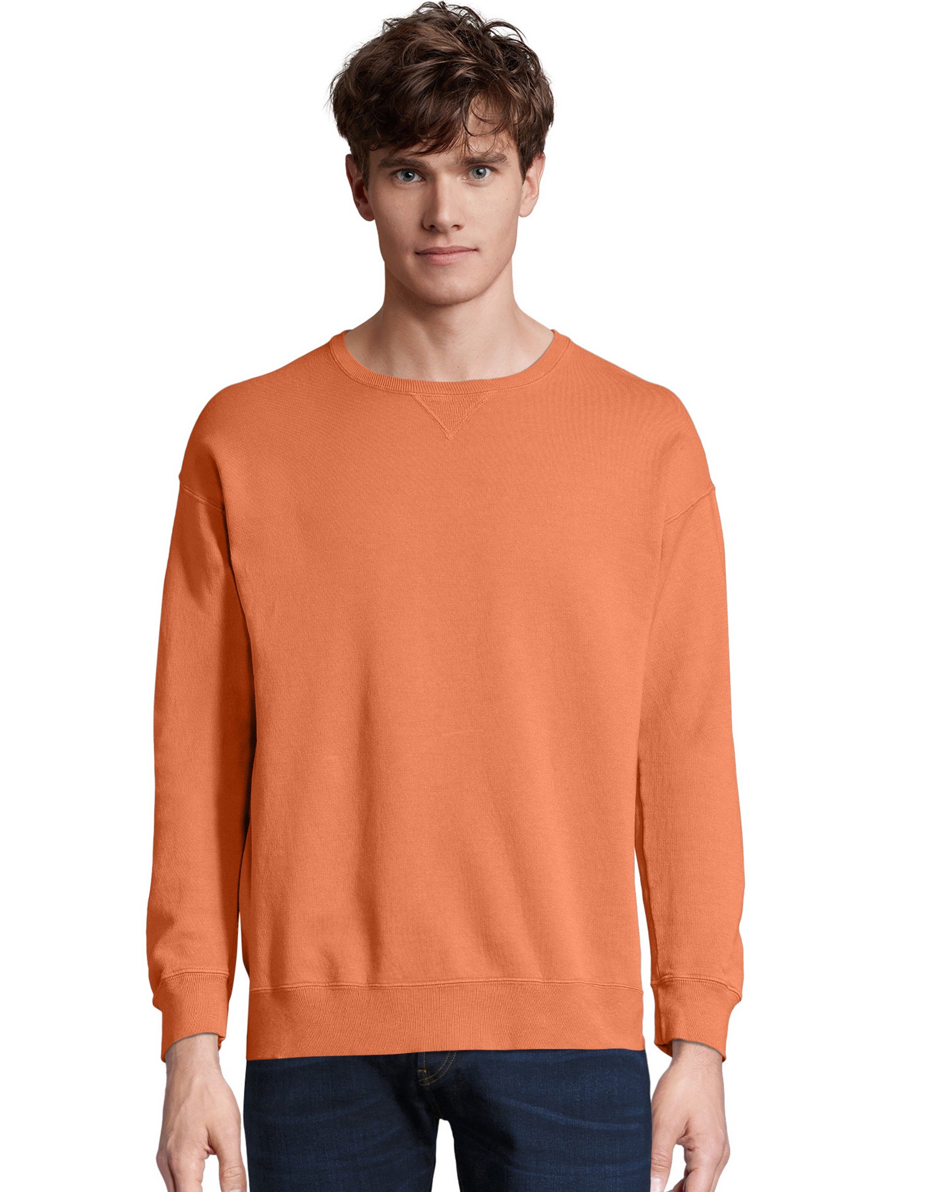 Hanes Herren Big ComfortWash Garment Dyed Fleece Sweatshirt - Bild 29 von 112