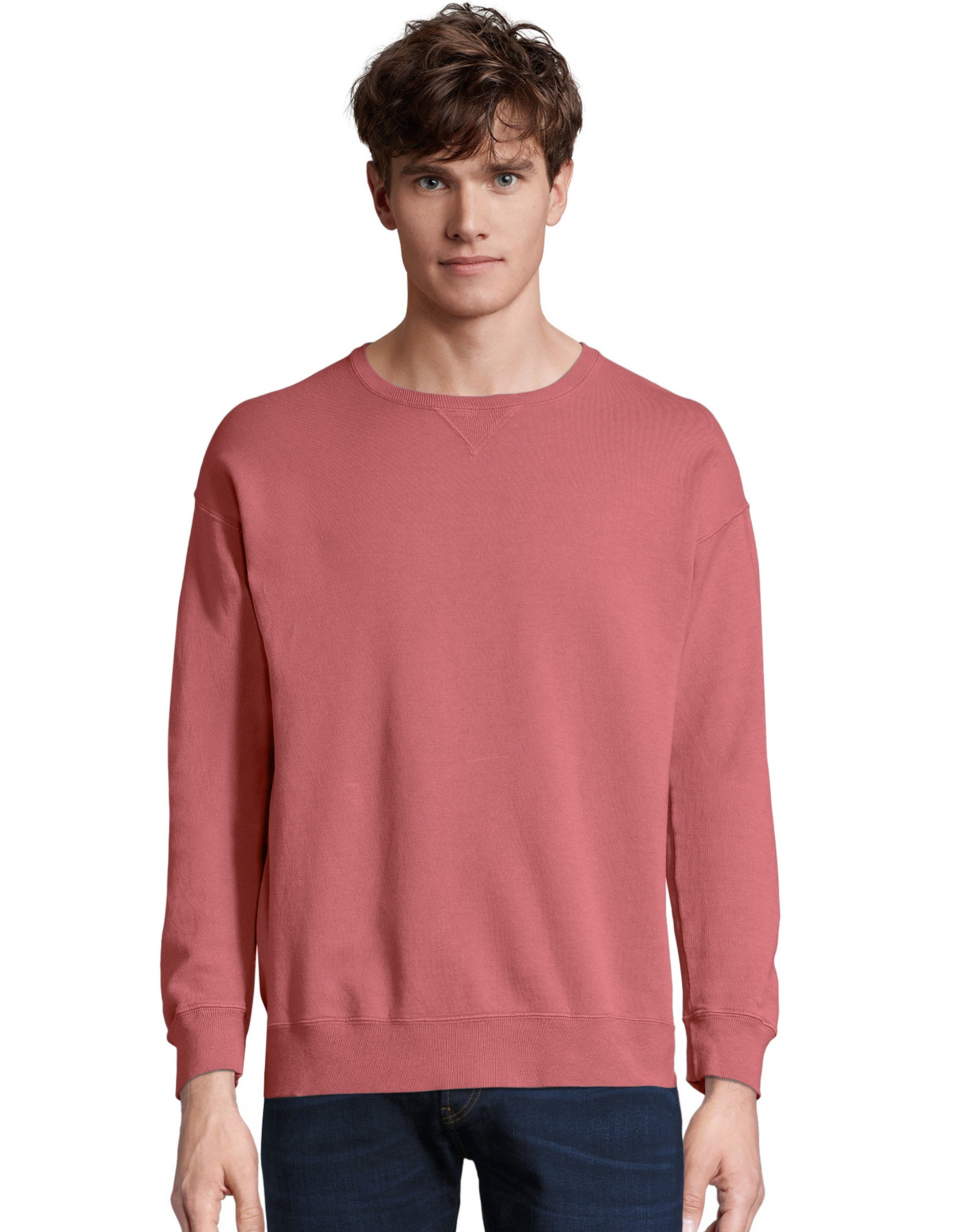 Hanes Herren Big ComfortWash Garment Dyed Fleece Sweatshirt - Bild 50 von 112