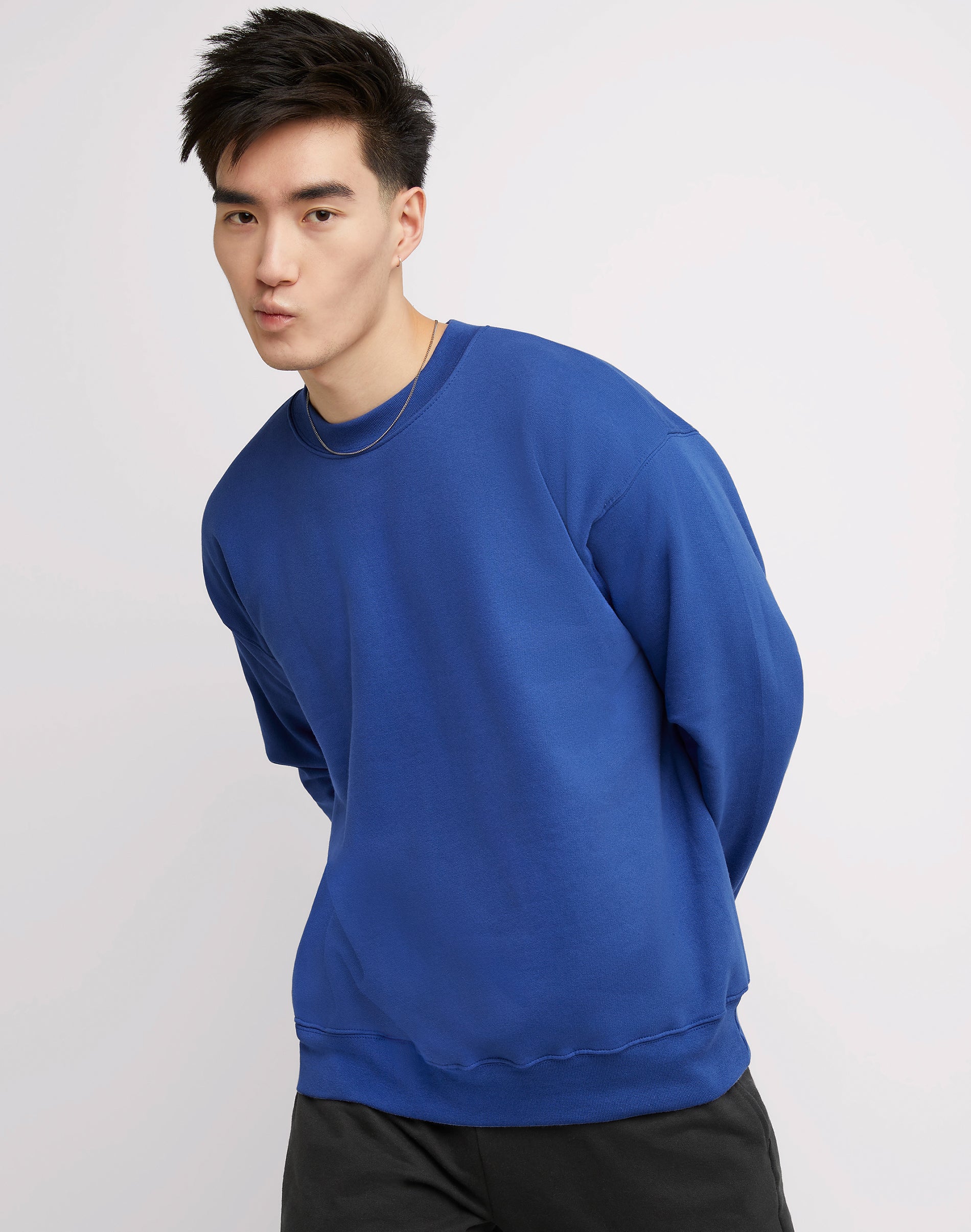 Hanes Mens Ultimate Heavyweight Cotton Fleece Crewneck Sweatshirt - Picture 20 of 31