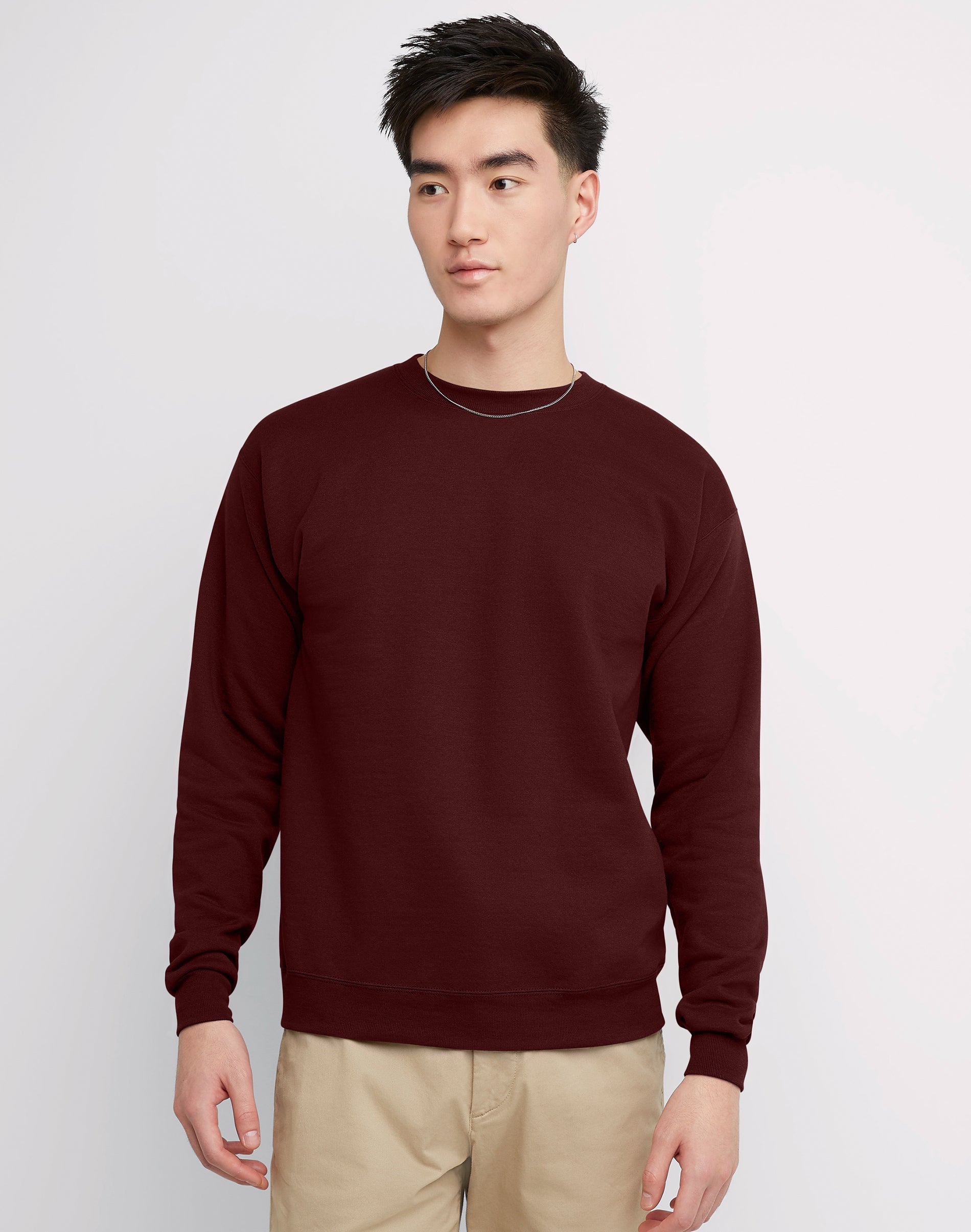 Hanes Herren EcoSmart Fleece Sweatshirt mit Rundhalsausschnitt - Bild 65 von 70