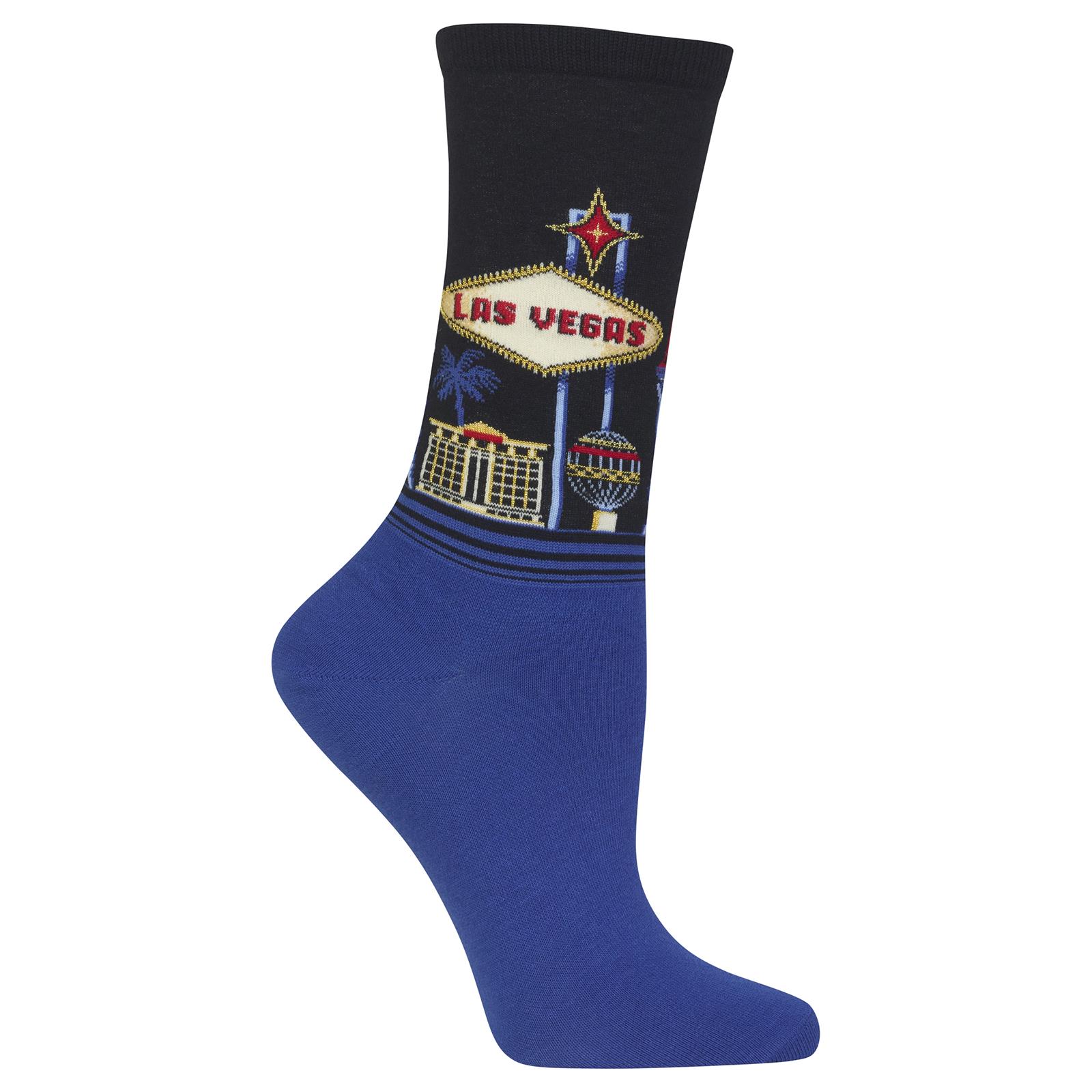 Hot Sox Womens Las Vegas Sock - Picture 2 of 3