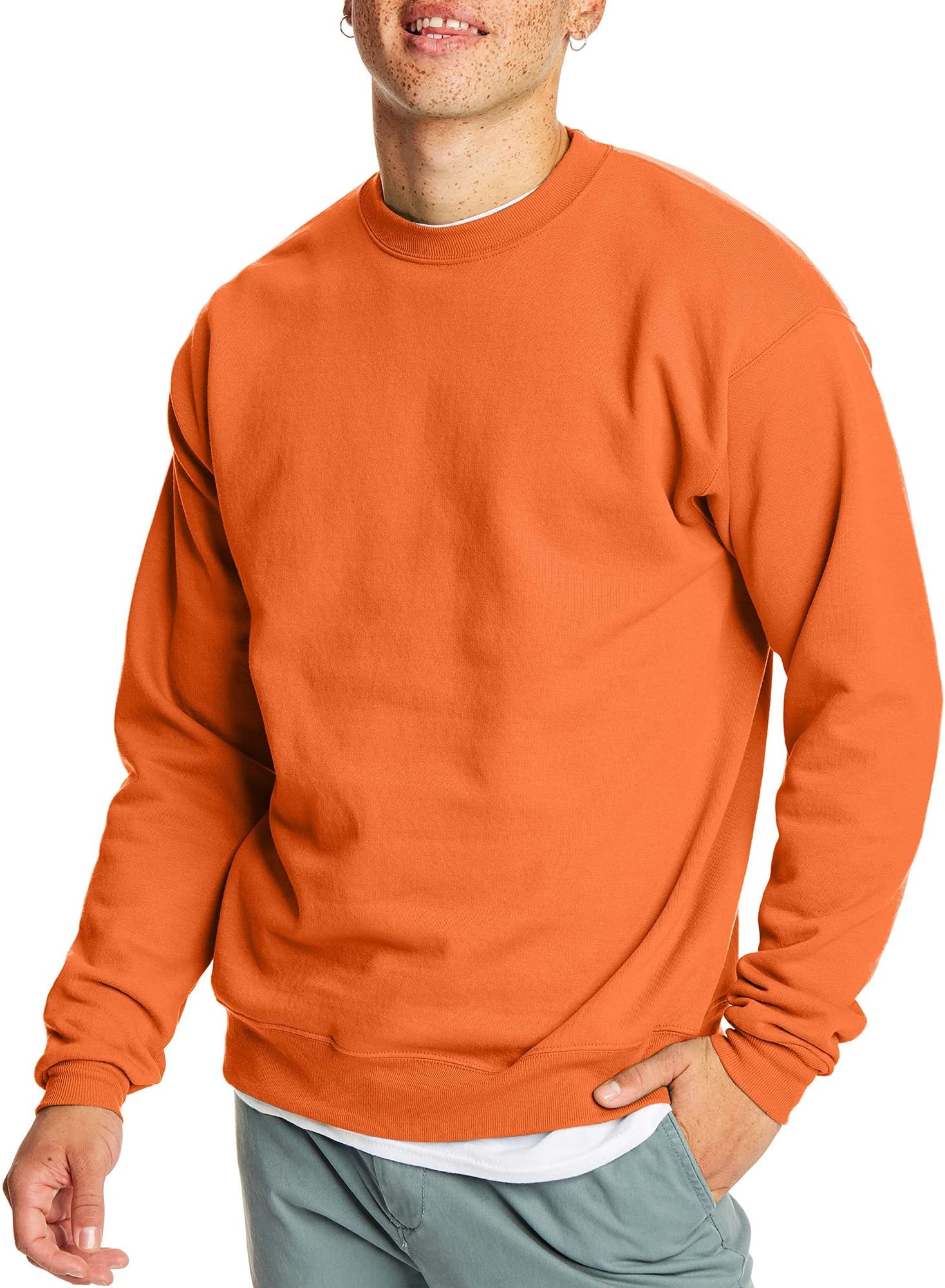 Hanes Herren EcoSmart Fleece Sweatshirt mit Rundhalsausschnitt - Bild 29 von 70