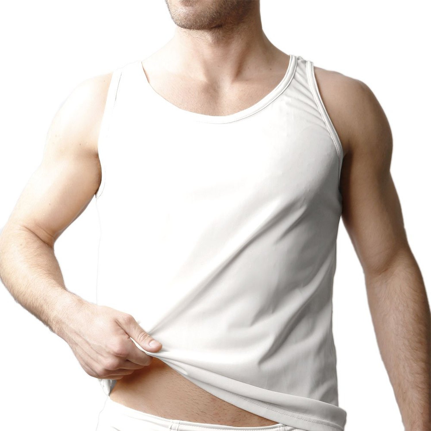 Players Mens Tricot Nylon Athletic Tank 