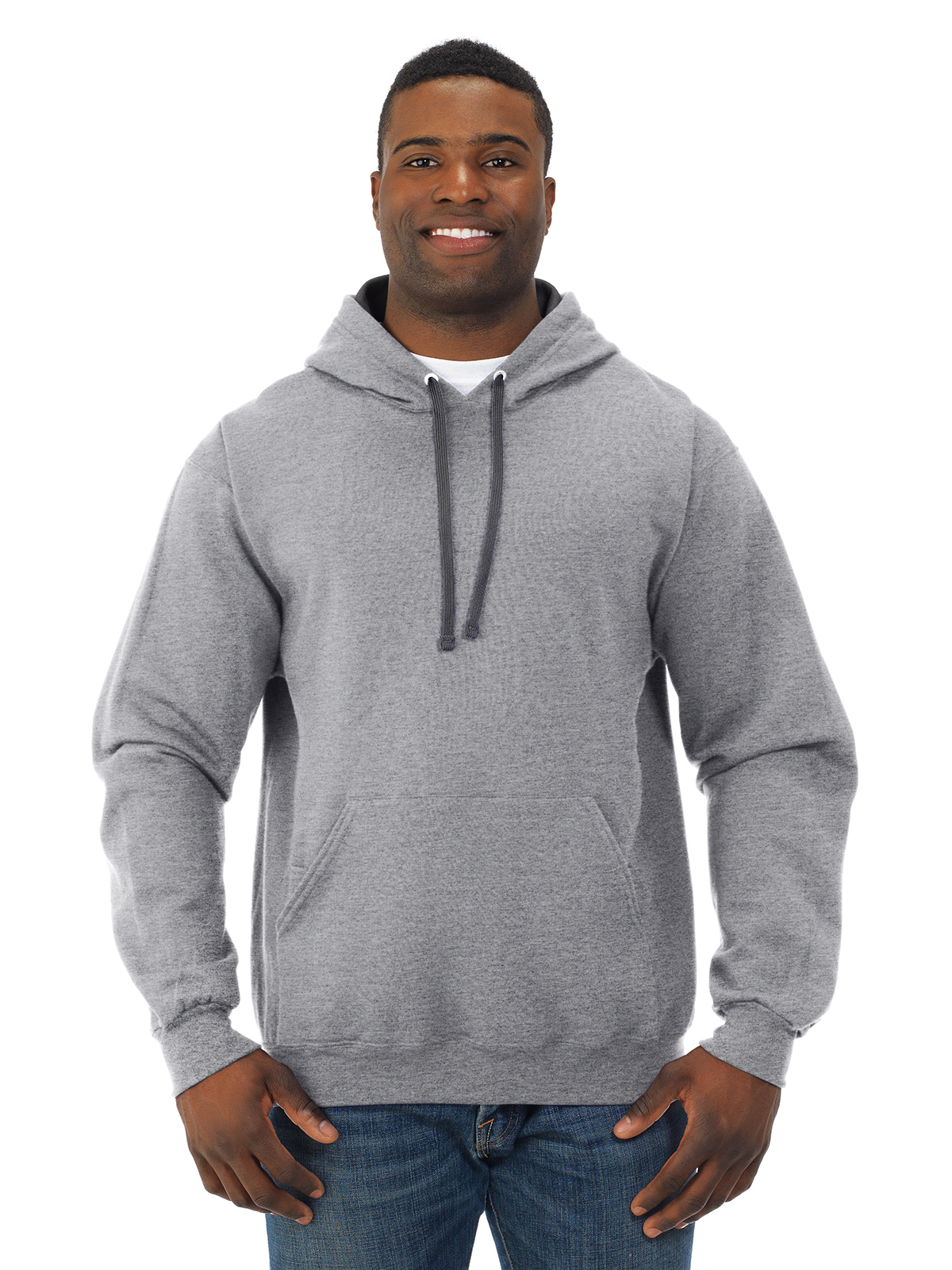 Fruit of the Loom Mens Sofspun Hooded Sweatshirt SF76R FTL-SF76R.EbayUS - Picture 5 of 52