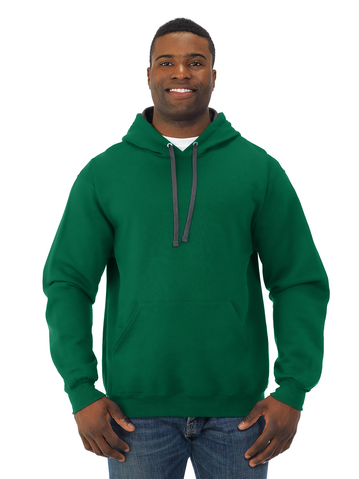 Fruit of the Loom Mens Sofspun Hooded Sweatshirt SF76R FTL-SF76R.EbayUS - Picture 20 of 52