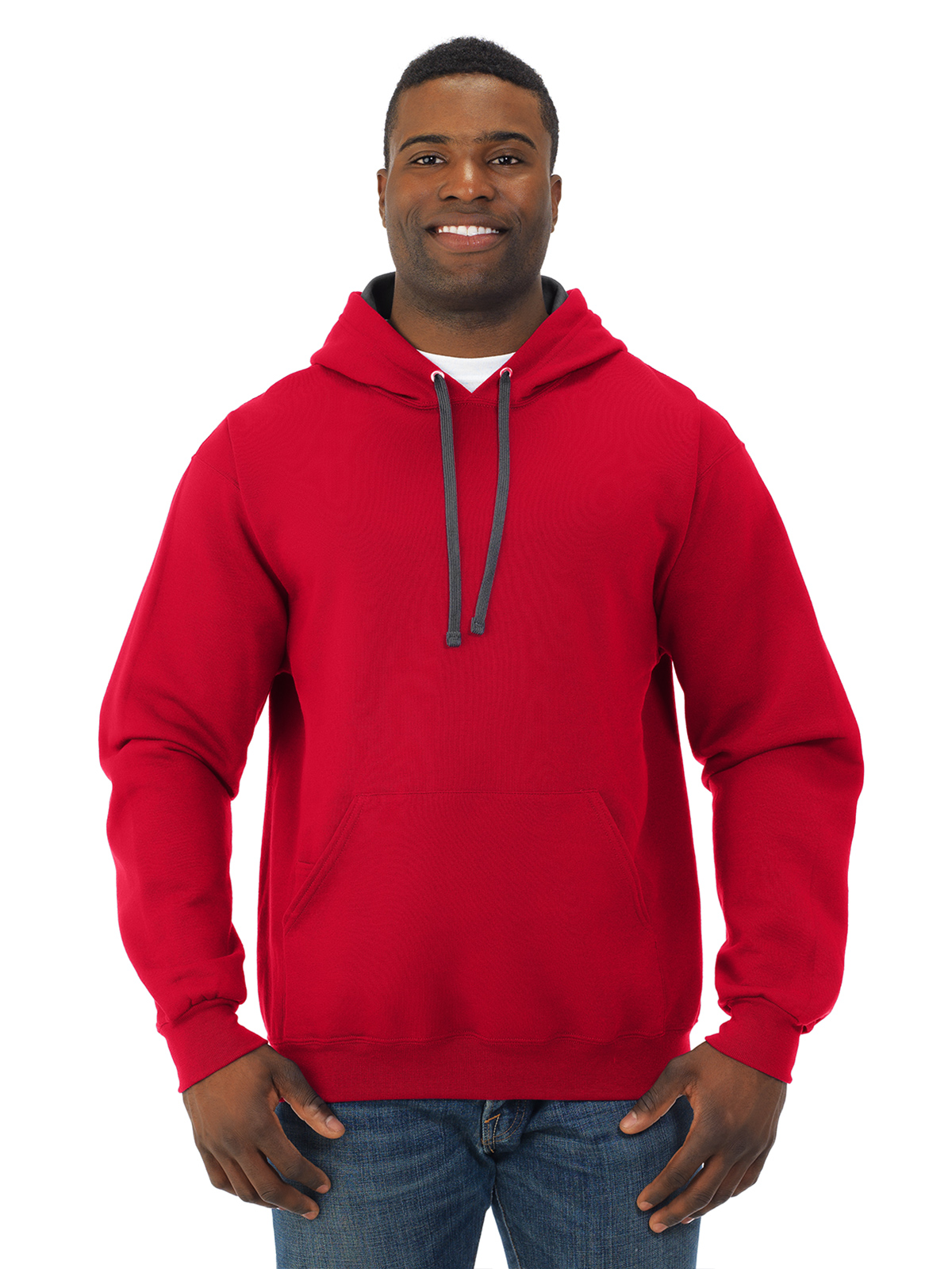 Fruit of the Loom Mens Sofspun Hooded Sweatshirt SF76R FTL-SF76R.EbayUS - Picture 23 of 52