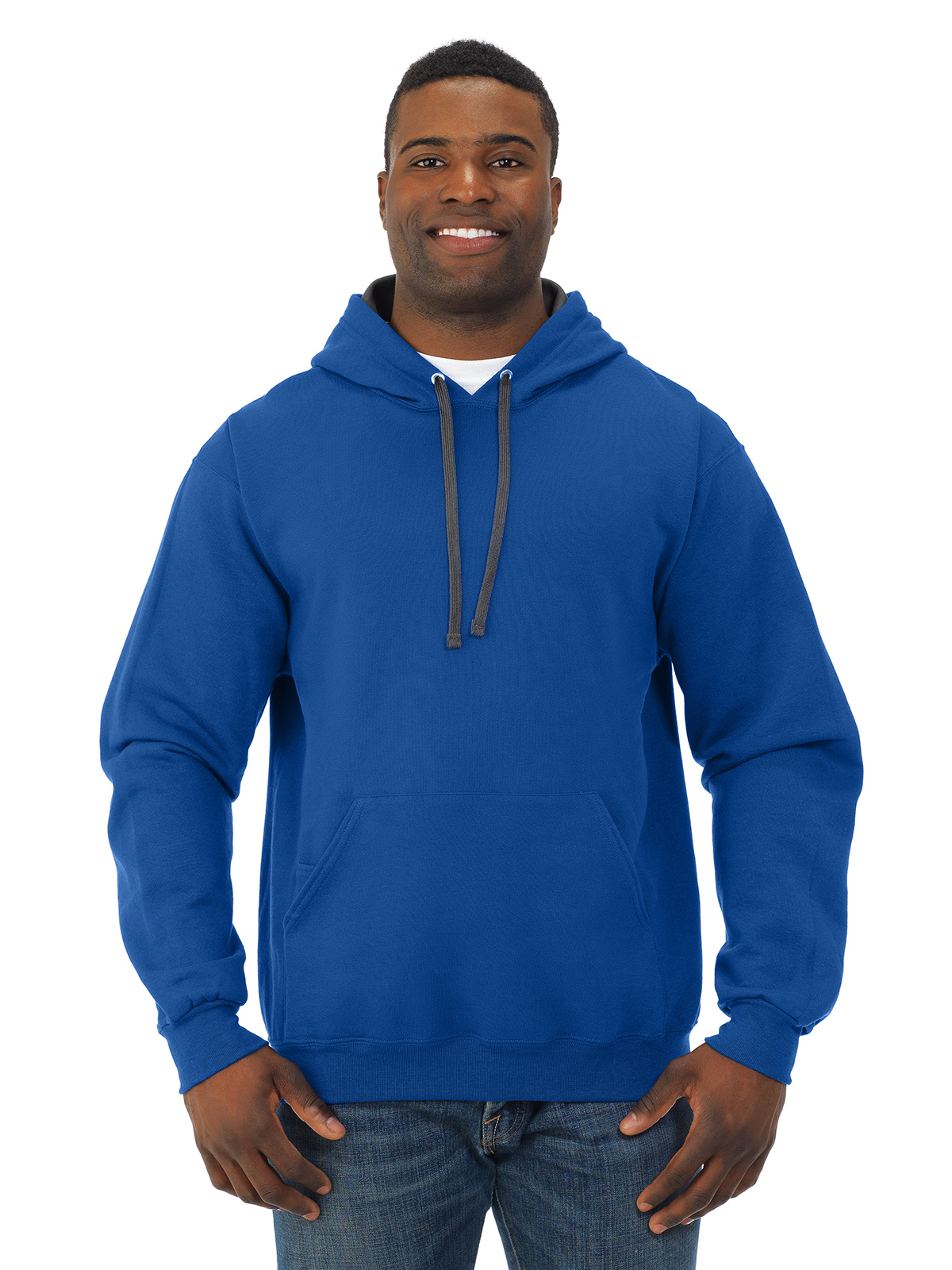 Fruit of the Loom Mens Sofspun Hooded Sweatshirt SF76R FTL-SF76R.EbayUS - Picture 38 of 52
