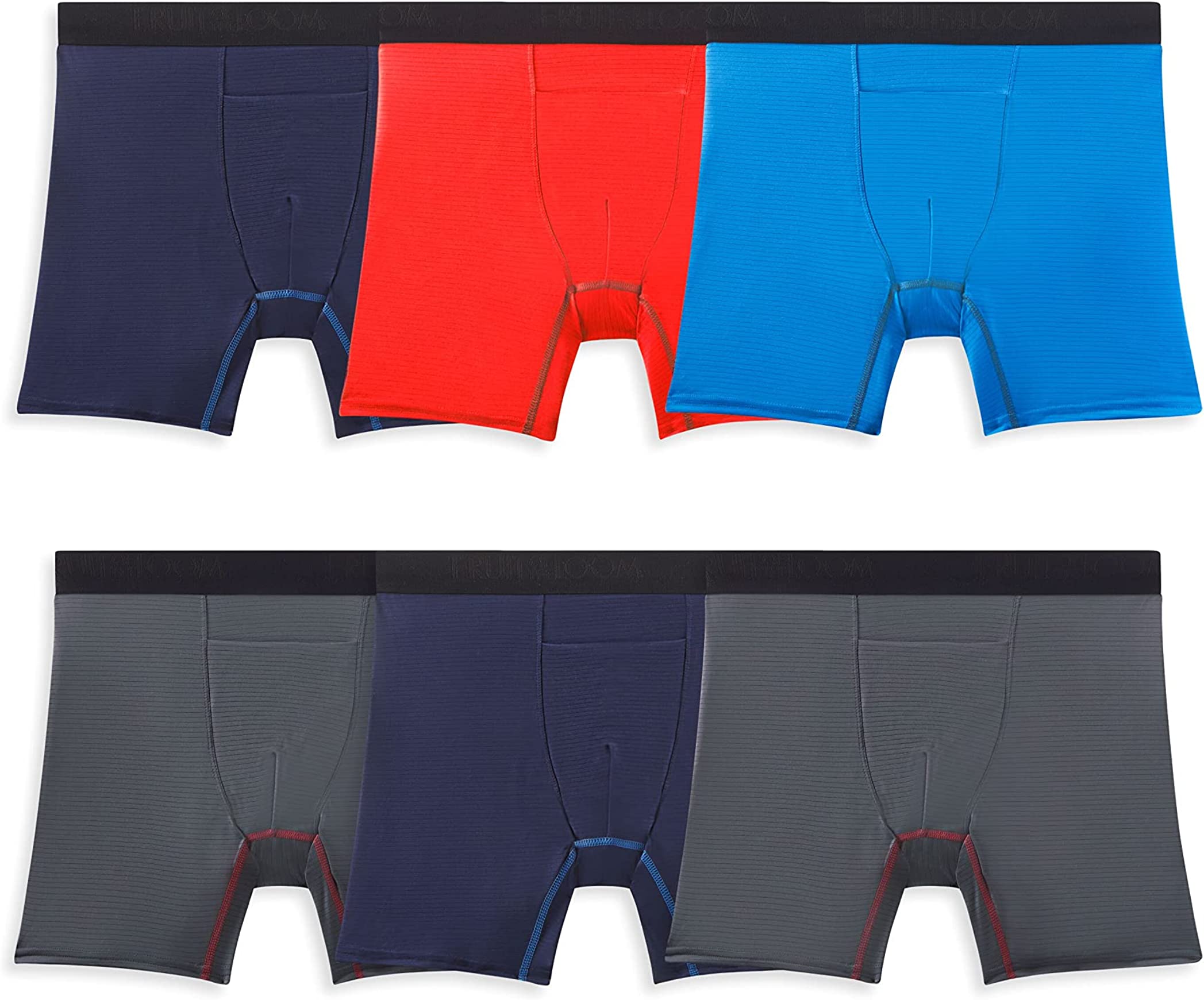 Fruit Of The Loom Polyester Boxer Briefs Cotton Underwear Men